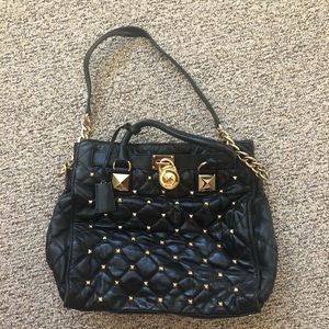 Michael Kors Studded Shoulder Bag
